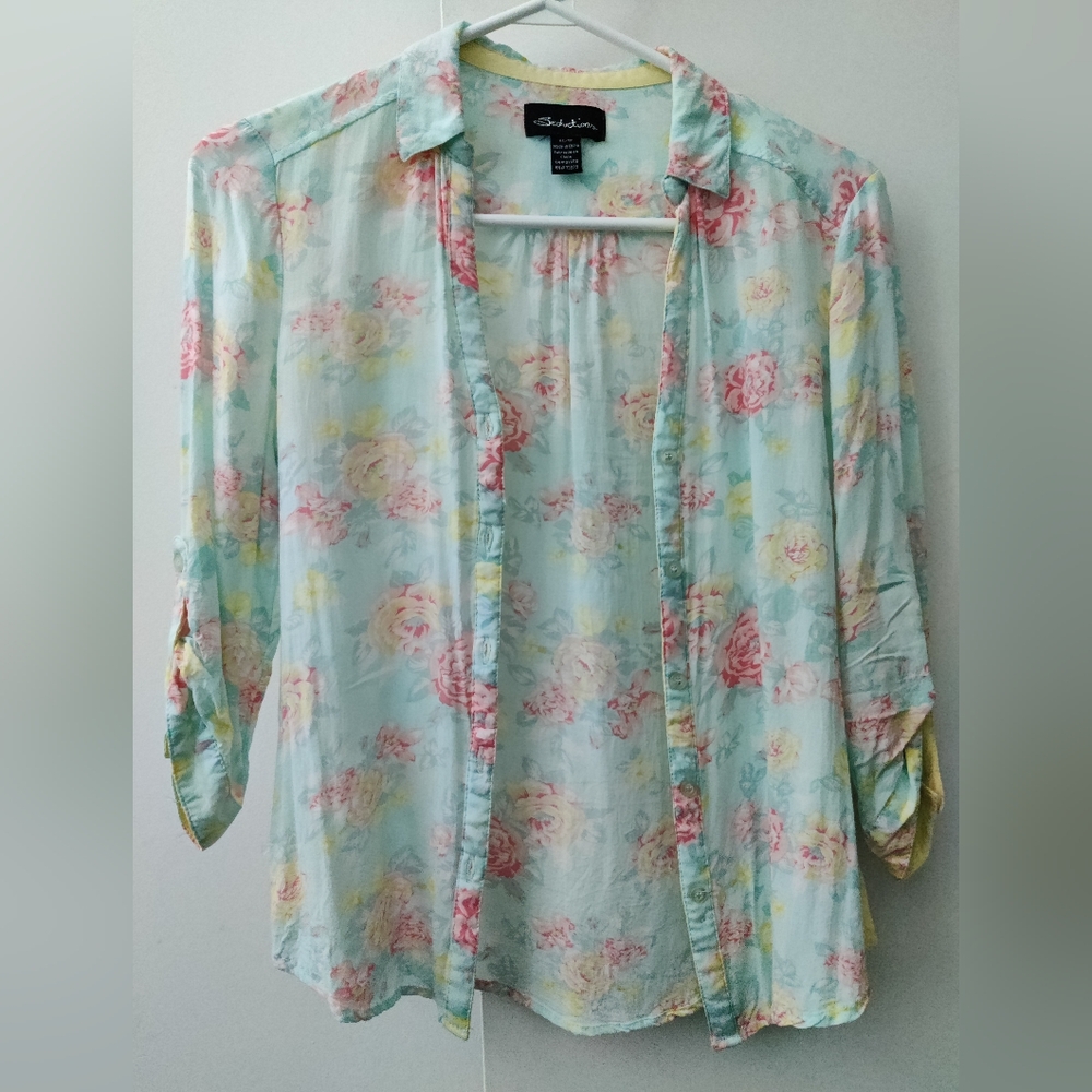 Summer floral shirt